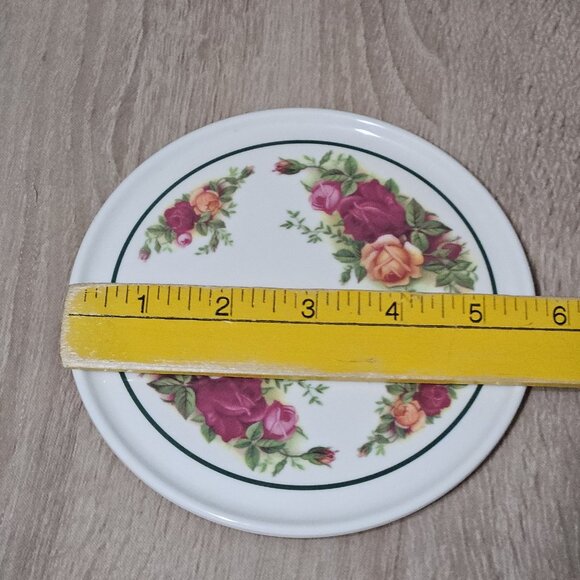 Cloverleaf Old Country Roses Melamine Teapot Stand - Picture 4 of 4